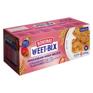 Bokomo Weet-Bix Strawberry Flavoured Biscuts 375g
