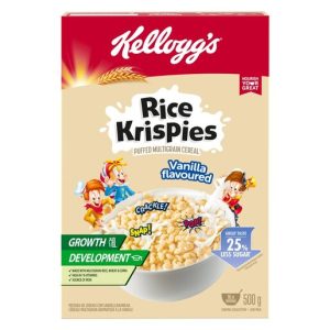 Kellogg’s Rice Krispies Vanilla Cereal 500g