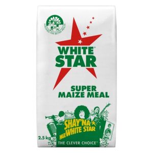 White Super Star Maize Meal 2.5kg