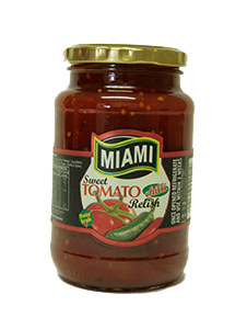 Miami Sweet Tomato & Chilli Relish 450g