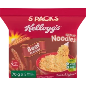 Kellogg’s Beef Instant Noodles 5 x 70g