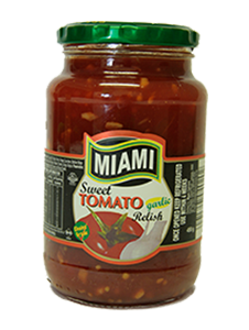 Miami Sweet Tomato & Garlic Relish 450g