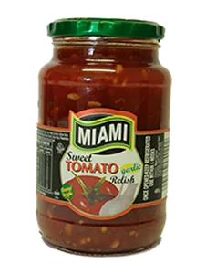 Miami Sweet Tomato & Garlic Relish 450g